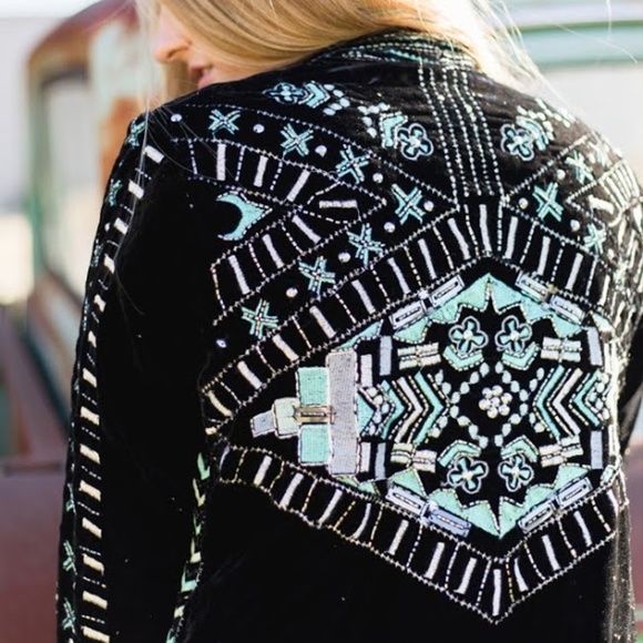 CRAZY TRAIN  THE STRAIT DUSTER  VELVET BLACK LONG - Picture 3 of 8